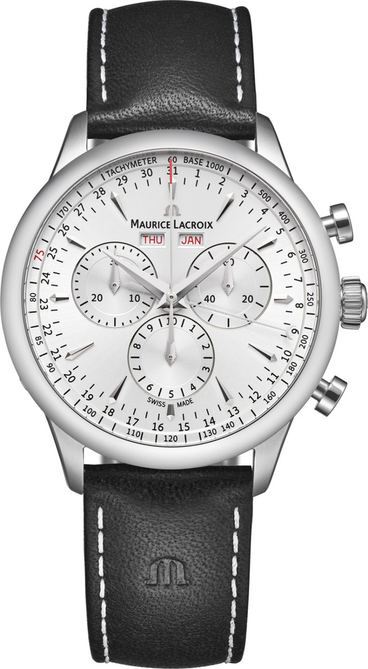 MAURICE LACROIX 1975 QUARTZ CHRONO CALENDAR 40MM LIMITED EDITION 1.000PCS 751138-SS001-130-2