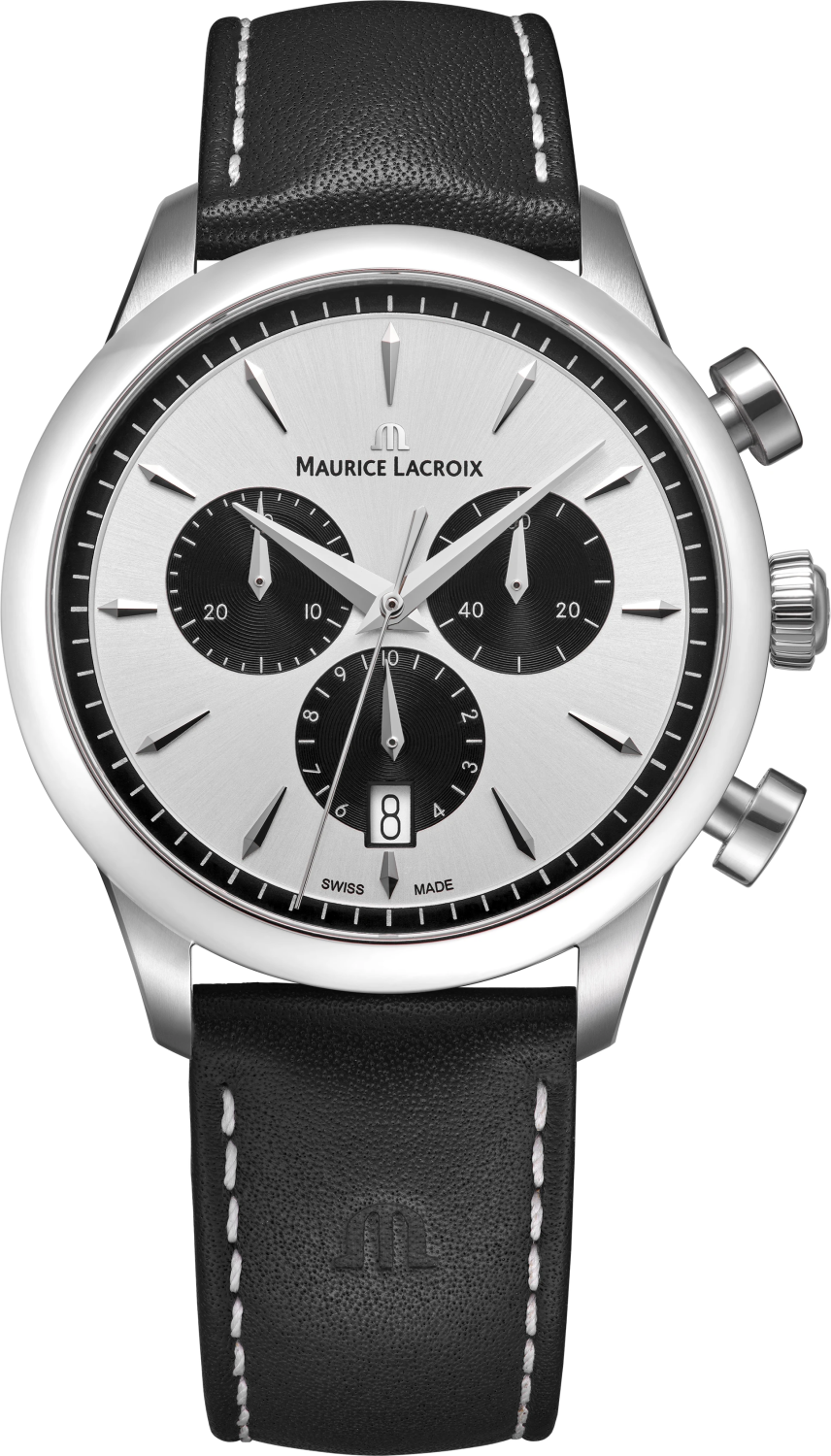 MAURICE LACROIX 1975 QUARTZ CHRONOGRAPH 40MM 751038-SS001-130-2