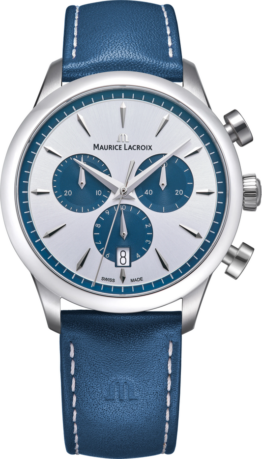 MAURICE LACROIX 1975 QUARTZ CHRONOGRAPH 40MM 751038-SS001-131-4
