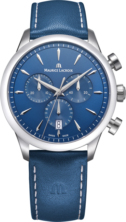 MAURICE LACROIX 1975 QUARTZ CHRONOGRAPH 40MM 751038-SS001-430-4
