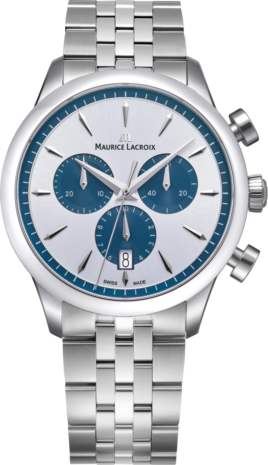 MAURICE LACROIX 1975 QUARTZ CHRONOGRAPH 40MM 751038-SS002-131-1