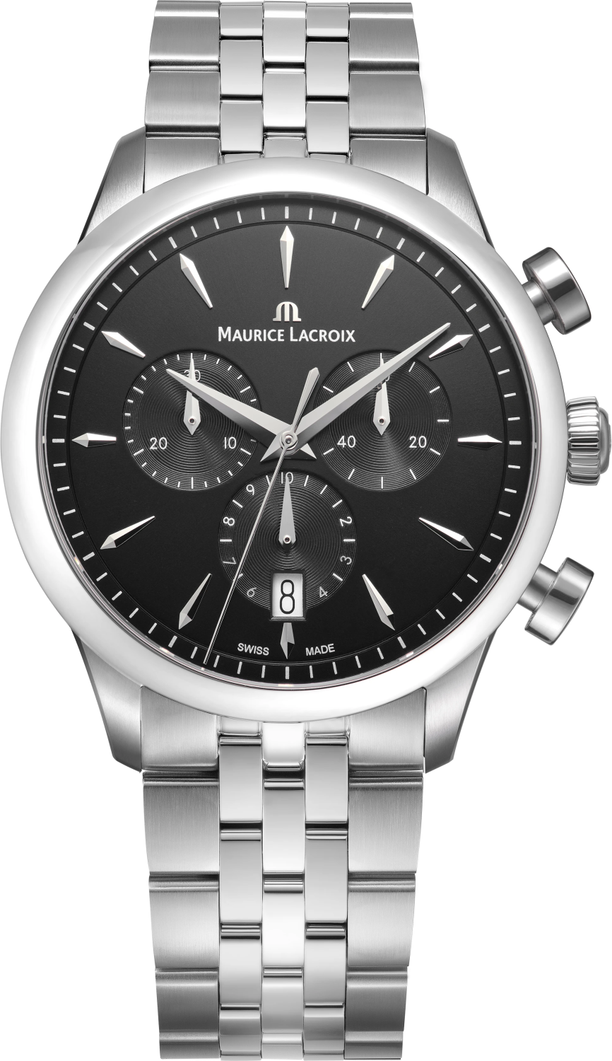 MAURICE LACROIX 1975 QUARTZ CHRONOGRAPH 40MM 751038-SS002-330-1