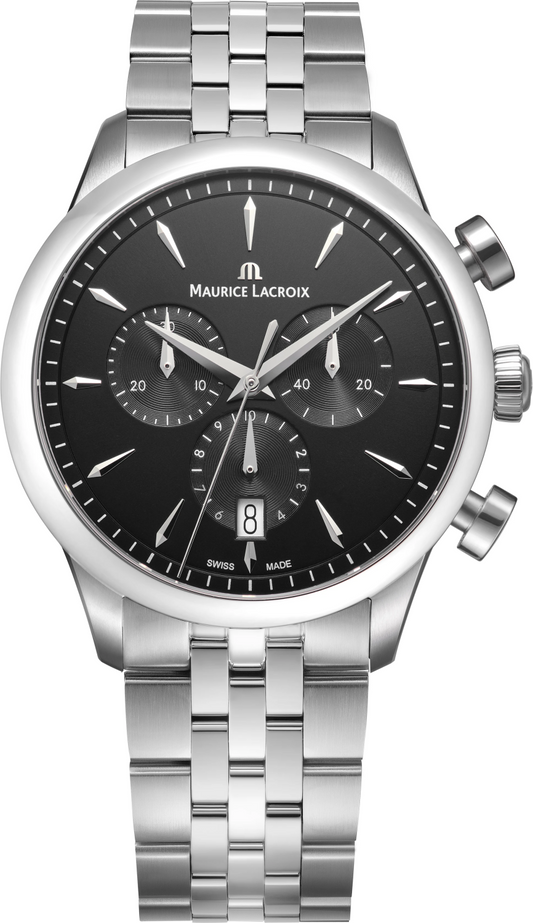 MAURICE LACROIX 1975 QUARTZ CHRONOGRAPH 40MM 751038-SS002-330-1