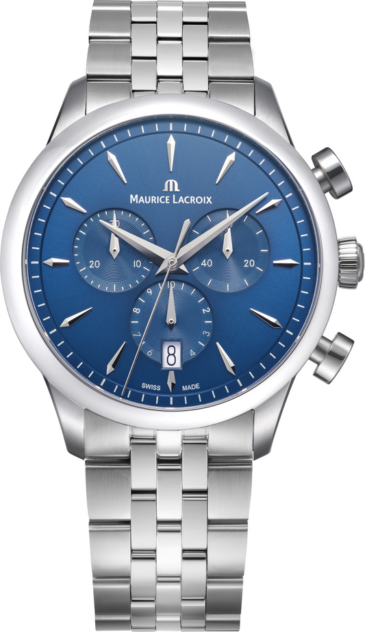 MAURICE LACROIX 1975 QUARTZ CHRONOGRAPH 40MM 751038-SS002-430-1