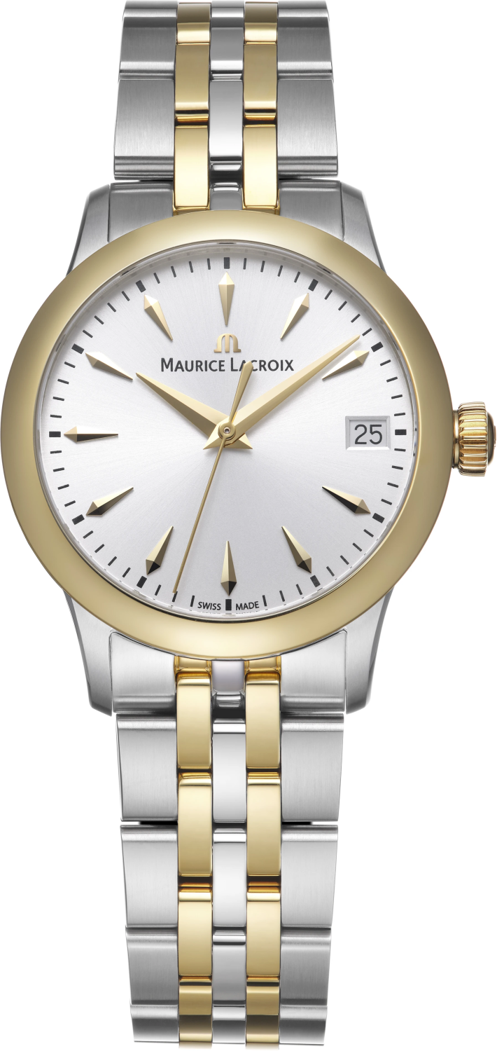 MAURICE LACROIX 1975 QUARTZ DATE 33MM 751006-PVY12-130-1
