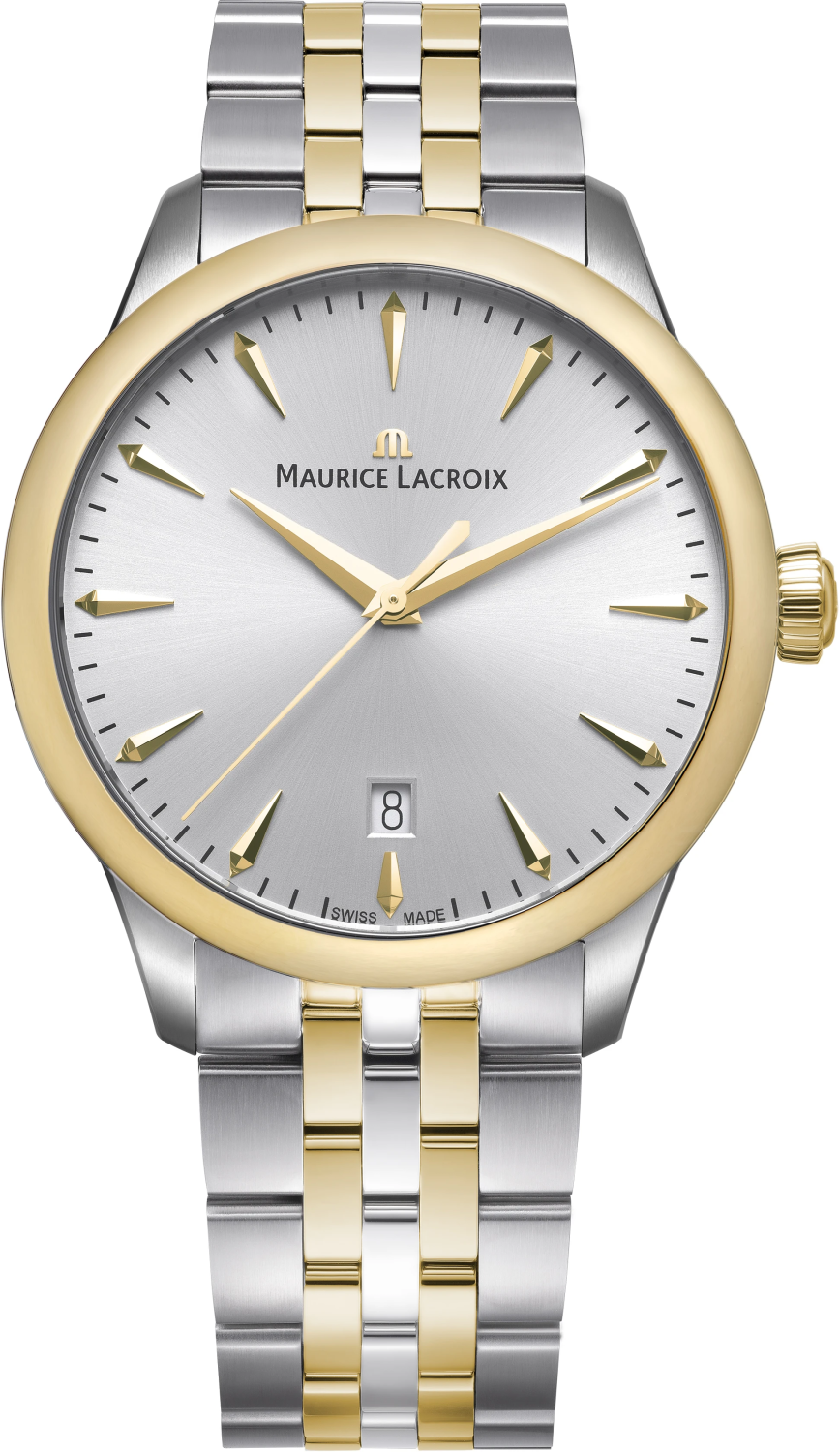 MAURICE LACROIX 1975 QUARTZ DATE 39MM 751007-PVY12-130-1