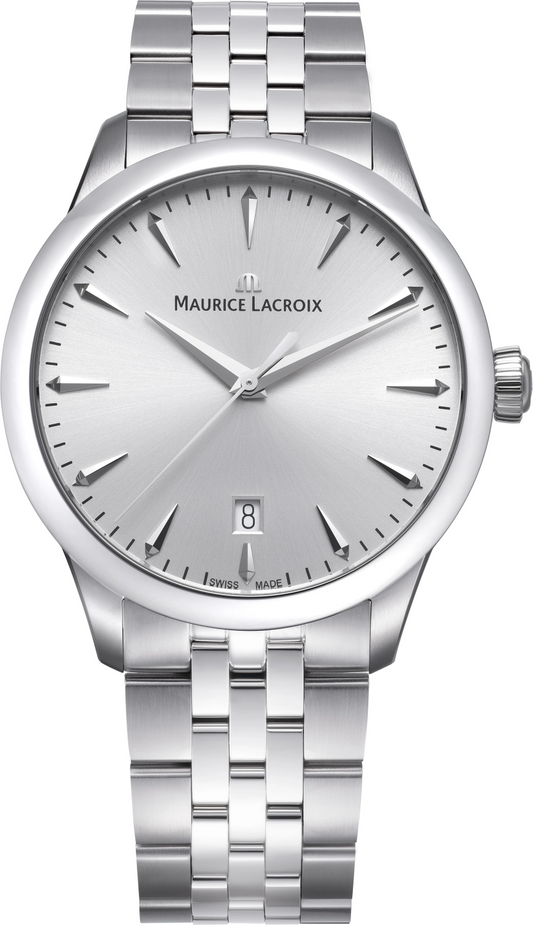 MAURICE LACROIX 1975 QUARTZ DATE 39MM 751007-SS002-130-1