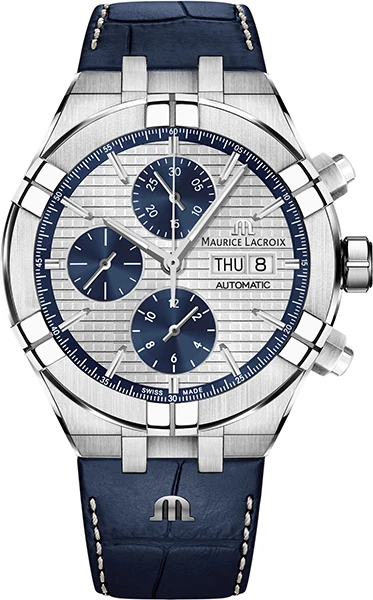MAURICE LACROIX AIKON AUTOMATIC CHRONOGRAPH AI6038-SS001-131-1*