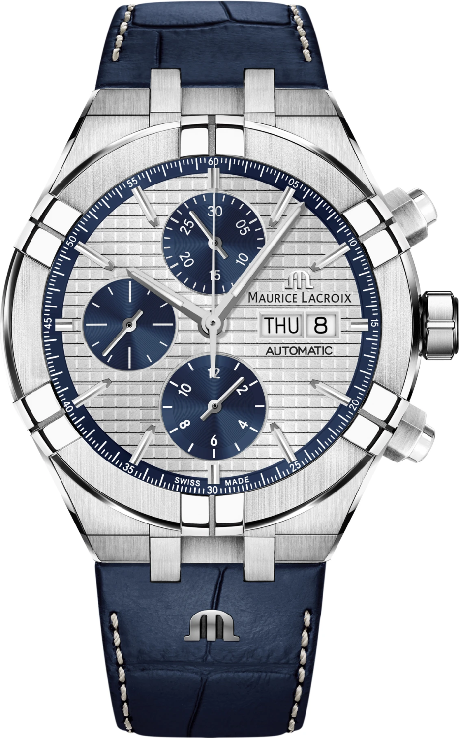 MAURICE LACROIX AIKON AUTOMATIC CHRONOGRAPH AI6038-SS001-131-1*