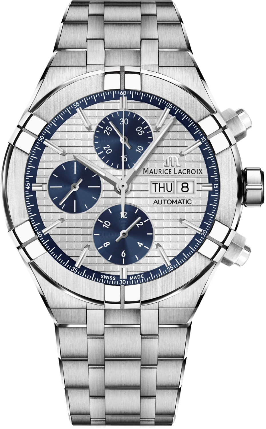 MAURICE LACROIX AIKON AUTOMATIC CHRONOGRAPH AI6038-SS002-131-1