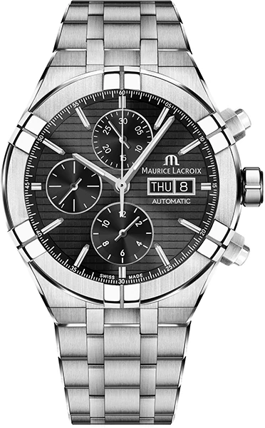 MAURICE LACROIX AIKON AUTOMATIC CHRONOGRAPH AI6038-SS002-330-1