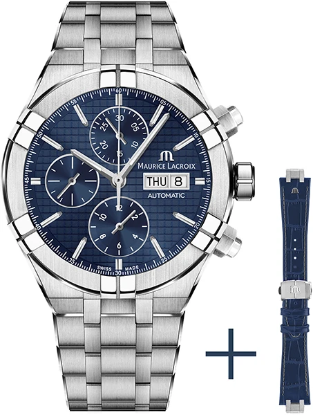 MAURICE LACROIX AIKON AUTOMATIC CHRONOGRAPH AI6038-SS002-430-2*