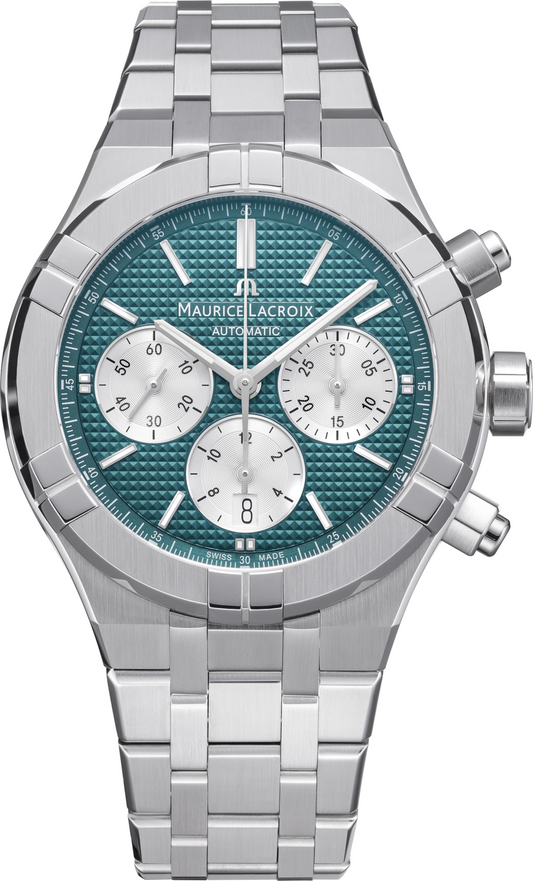 MAURICE LACROIX AIKON AUTOMATIC CHRONOGRAPH LIMITED EDITION 500pcs AI6018-SS002-630-1