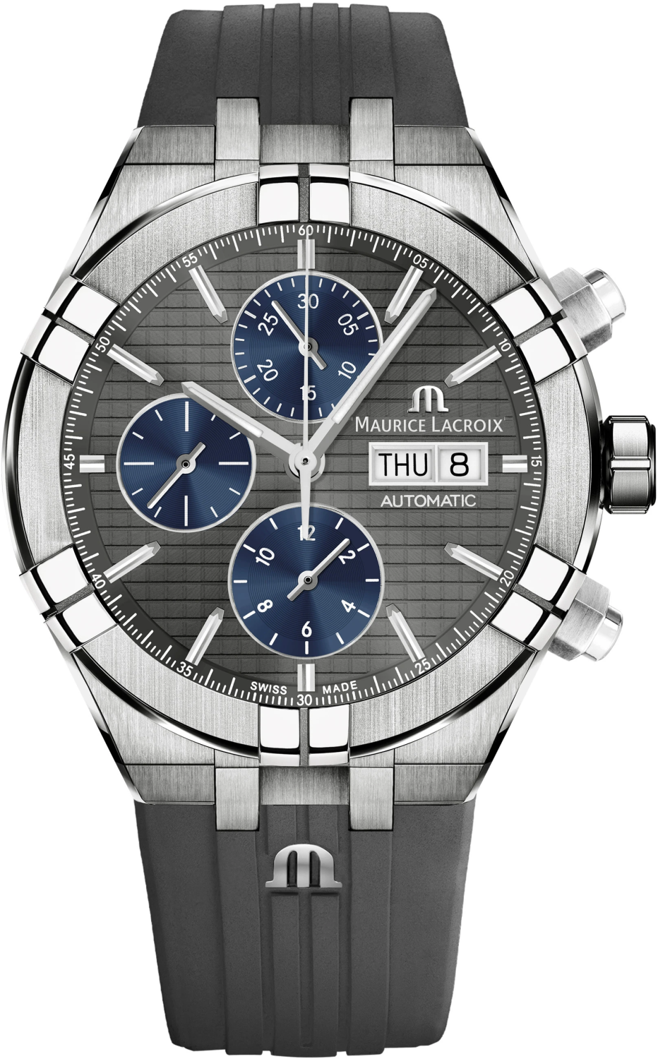 MAURICE LACROIX AIKON AUTOMATIC CHRONOGRAPH TITANIUM AI6038-TT030-330-2*