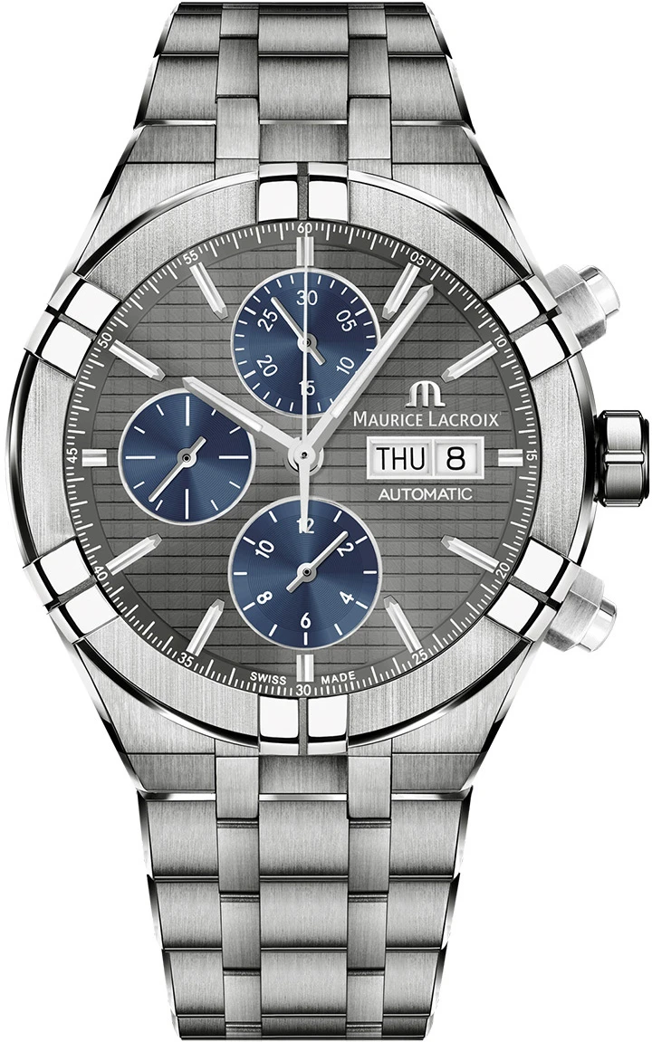 MAURICE LACROIX AIKON AUTOMATIC CHRONOGRAPH TITANIUM AI6038-TT032-330-1