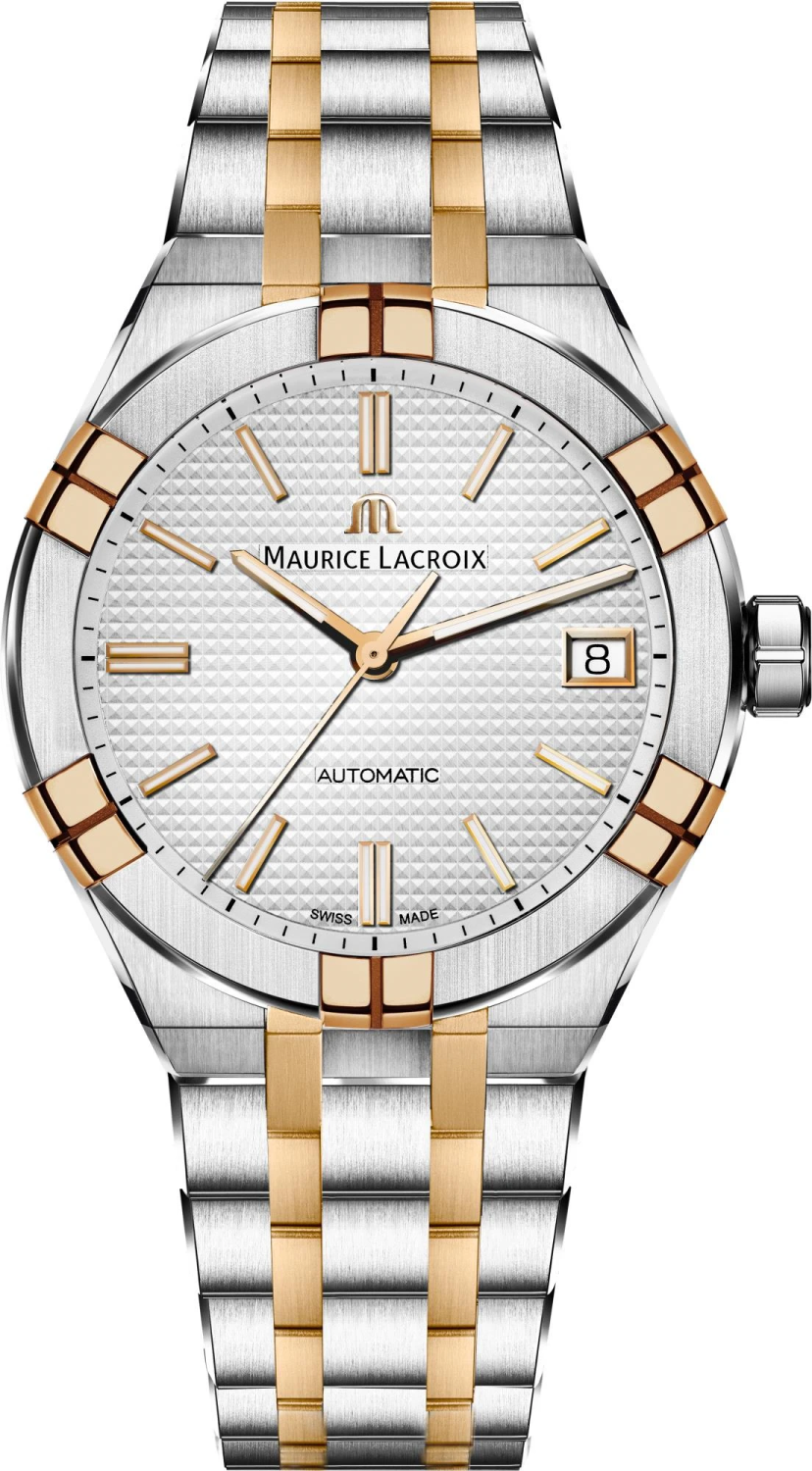 MAURICE LACROIX AIKON AUTOMATIC DATE 39MM AI6007-SP012-130-1.