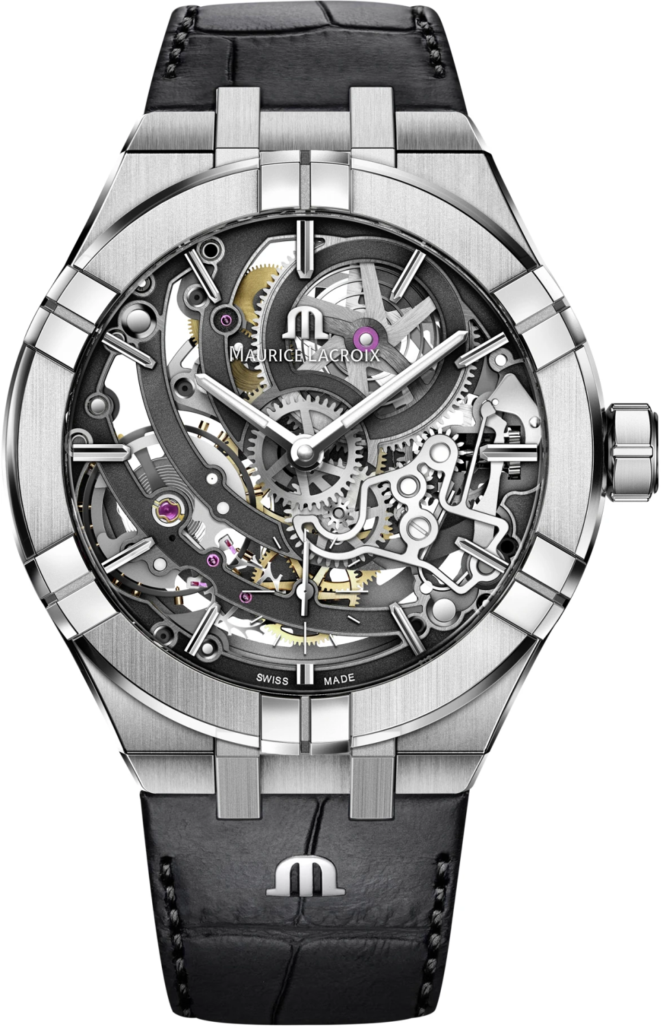 MAURICE LACROIX AIKON AUTOMATIC SKELETON MANUFACTURE AI6028-SS001-030-1