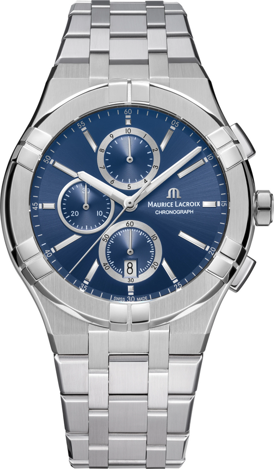 MAURICE LACROIX AIKON CHRONOGRAPH 42MM AI1118-SS002-430-1