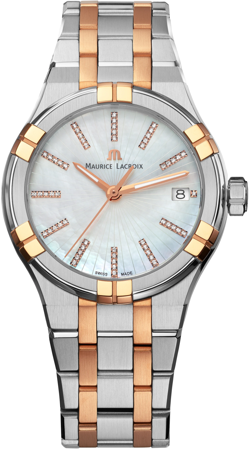 MAURICE LACROIX AIKON QUARTZ DATE 35MM AI1106-PVP02-170-1