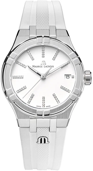 MAURICE LACROIX AIKON QUARTZ DATE 35MM AI1106-SS000-150-7*