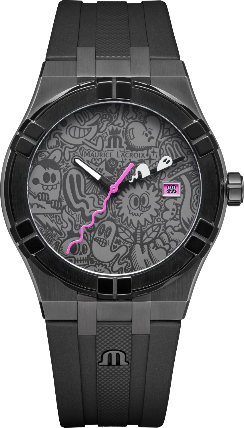 MAURICE LACROIX AIKON QUARTZ DATE 40MM WOTTO LIMITED EDITION AI1108-PVL20-090-2