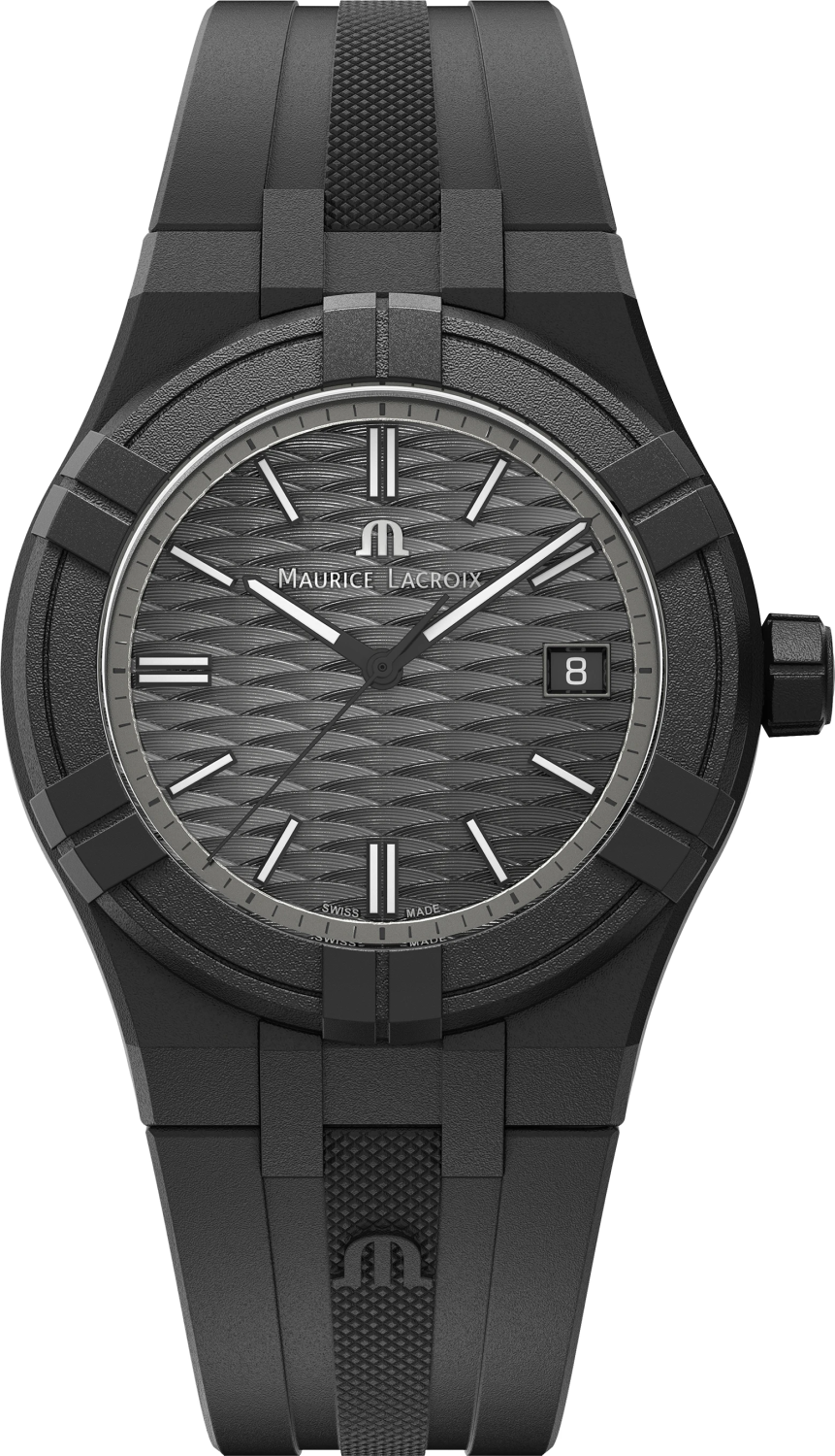 MAURICE LACROIX AIKON TIDE 40MM BLACK/BLACK AI2008-00000-300-0