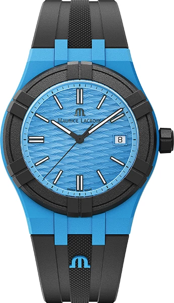 MAURICE LACROIX AIKON TIDE 40MM BLUE/BLACK AI2008-80080-300-0.