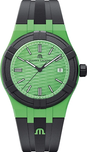 MAURICE LACROIX AIKON TIDE 40MM GREEN/BLACK AI2008-70070-300-0.