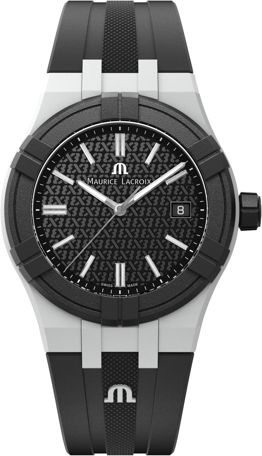 MAURICE LACROIX AIKON TIDE 40MM SPECIAL EDITION FIBA 3X3 BLACK/COOL GREY AI2008-20YZ0-200-0.