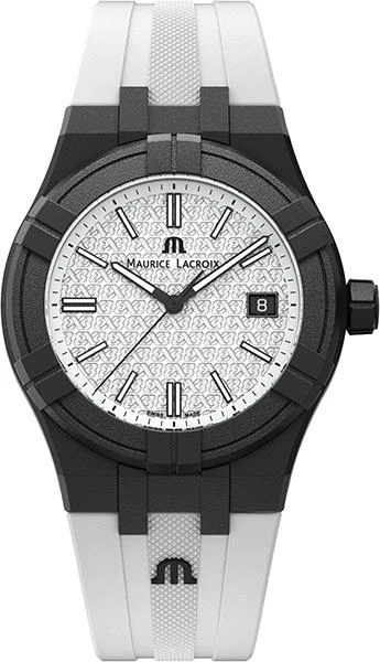MAURICE LACROIX AIKON TIDE 40MM SPECIAL EDITION FIBA 3X3 WHITE/BLACK AI2008-00YZ1-000-0.