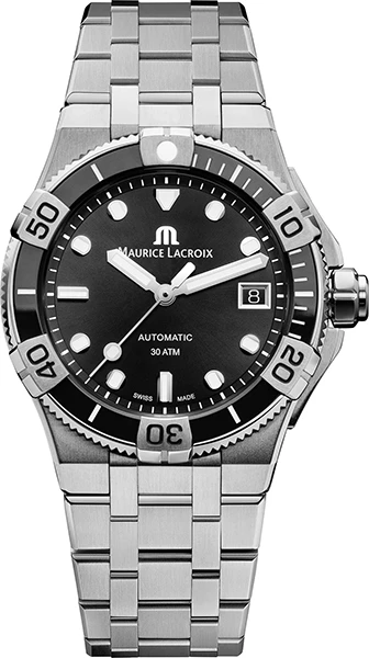 MAURICE LACROIX AIKON VENTURER AUTOMATIC DATE 38MM AI6057-SSL22-330-1*