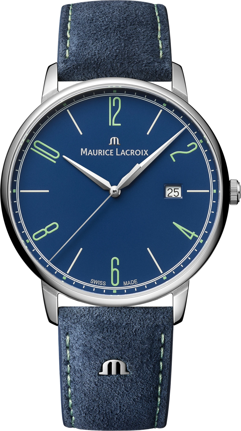 MAURICE LACROIX ELIROS 25TH ANNIVERSARY DATE 40MM SET EL1118-SS00E-420-C.