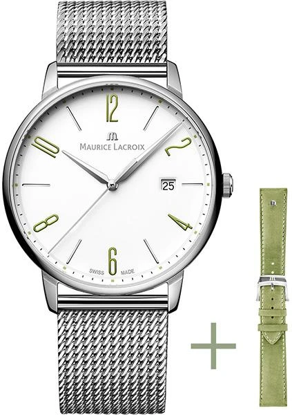 MAURICE LACROIX ELIROS DATE 40MM SET EL1118-SS00S-120-D.