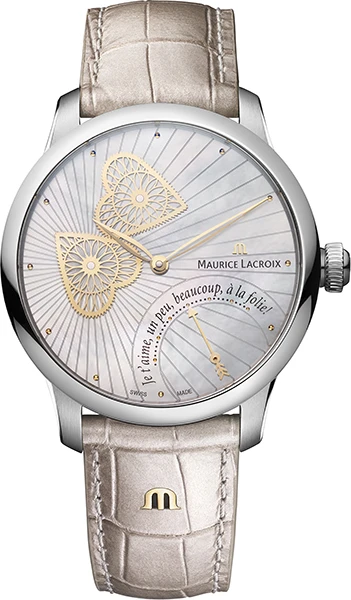 MAURICE LACROIX MASTERPIECE EMBRACE WITH MANUFACTURE COMPLICATION MP6068-SS001-160-1*