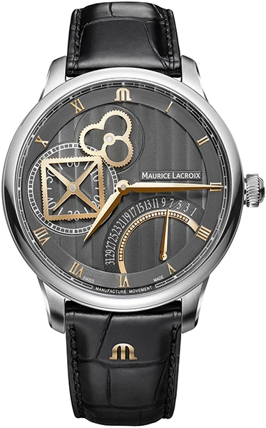 MAURICE LACROIX MASTERPIECE SQUARE WHEEL RETROGRADE MANUFACTURE MP6058-SS001-310-1
