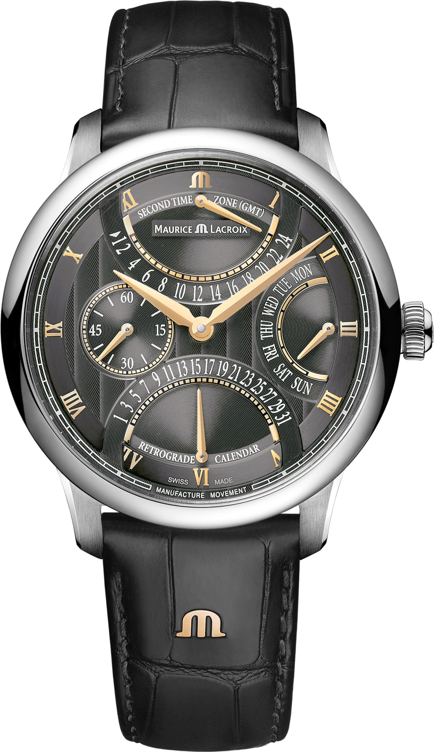 MAURICE LACROIX MASTERPIECE TRIPLE RETROGRADE MANUFACTURE MP6538-SS001-310-1