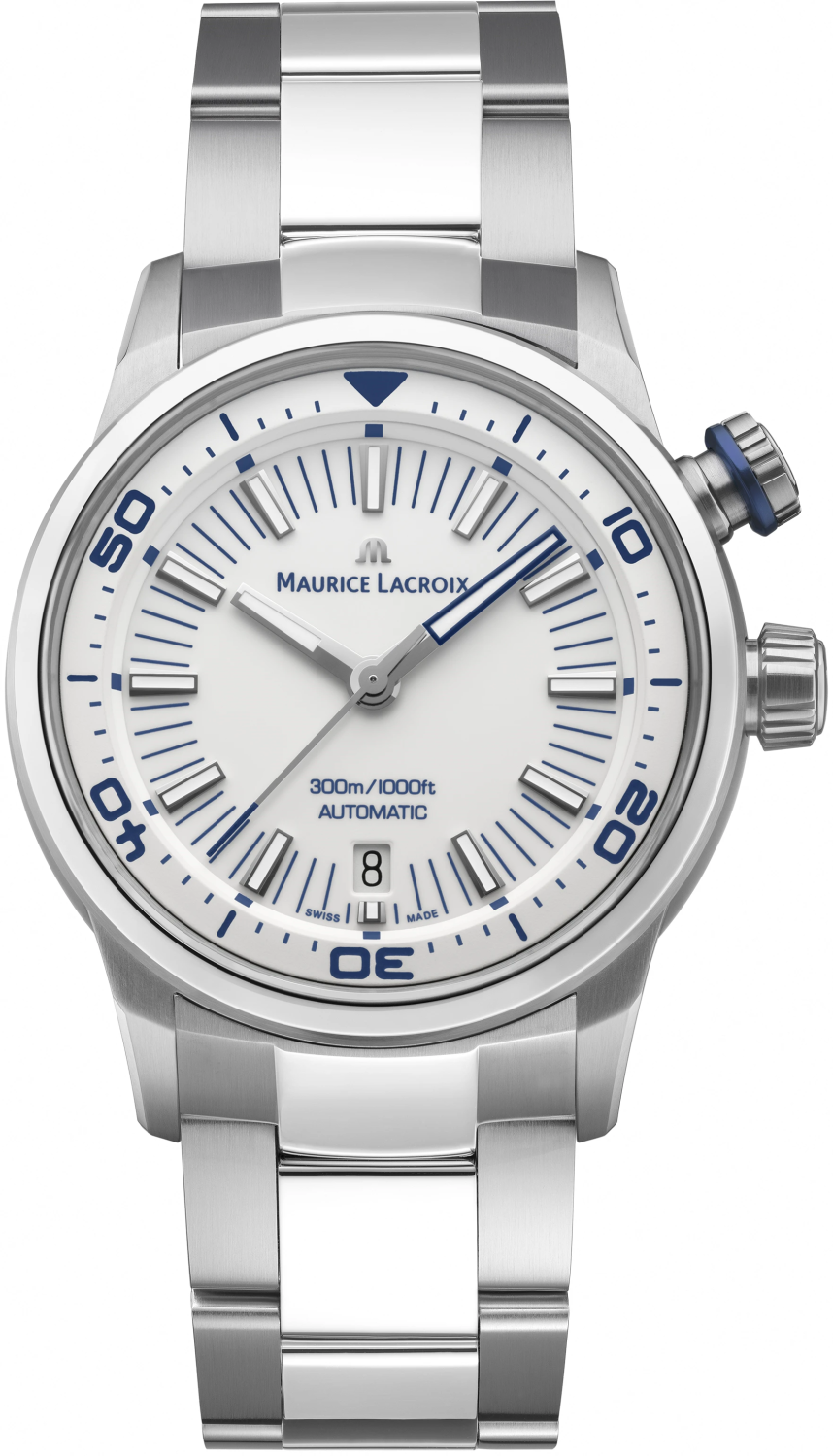 MAURICE LACROIX PONTOS S DIVER AUTOMATIC DATE SET 42MM PT6248-SS002-131-1