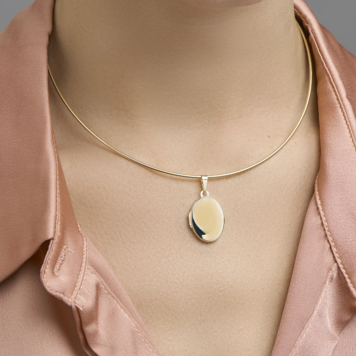 medaillon 14K geelgoud