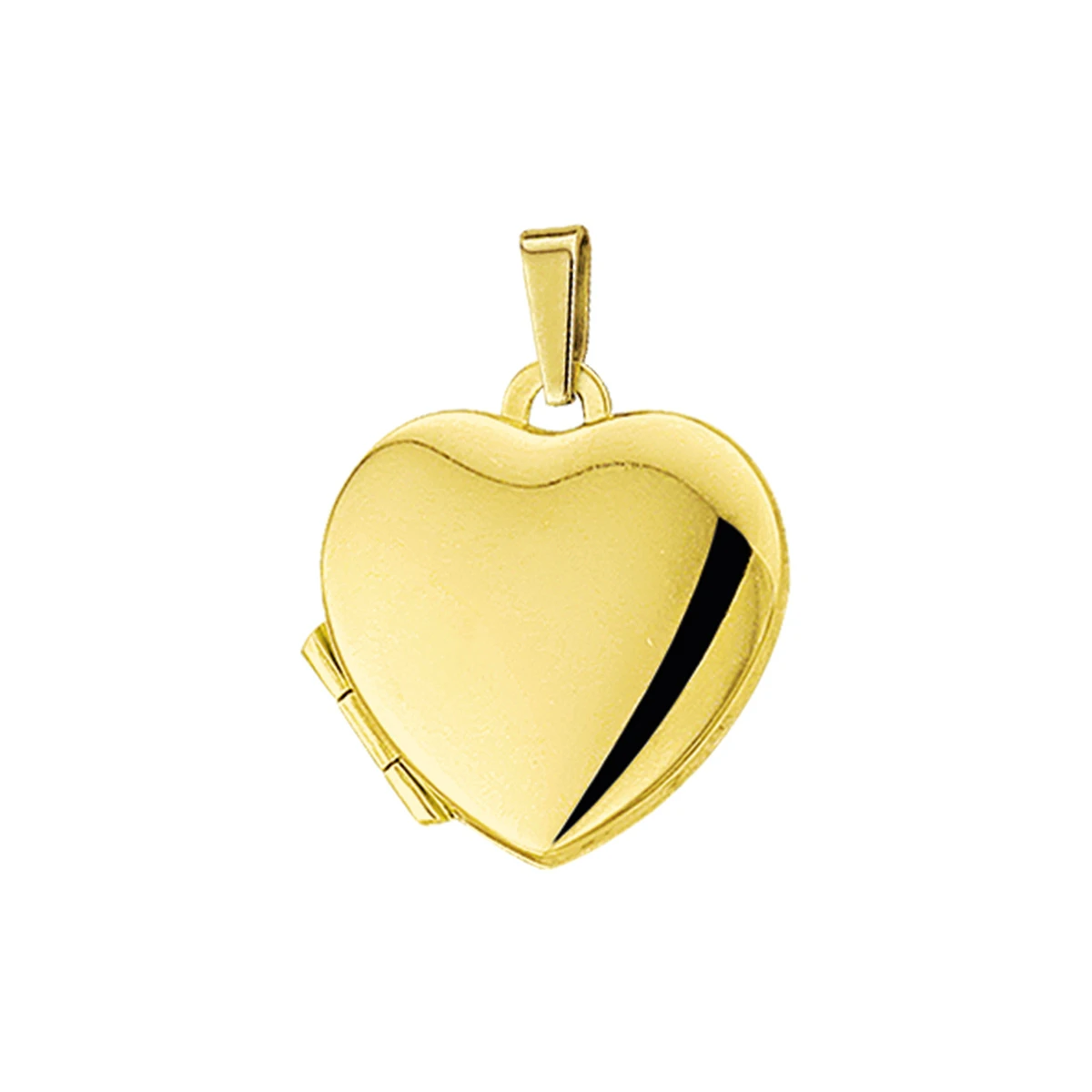 medaillon hart 14K geelgoud