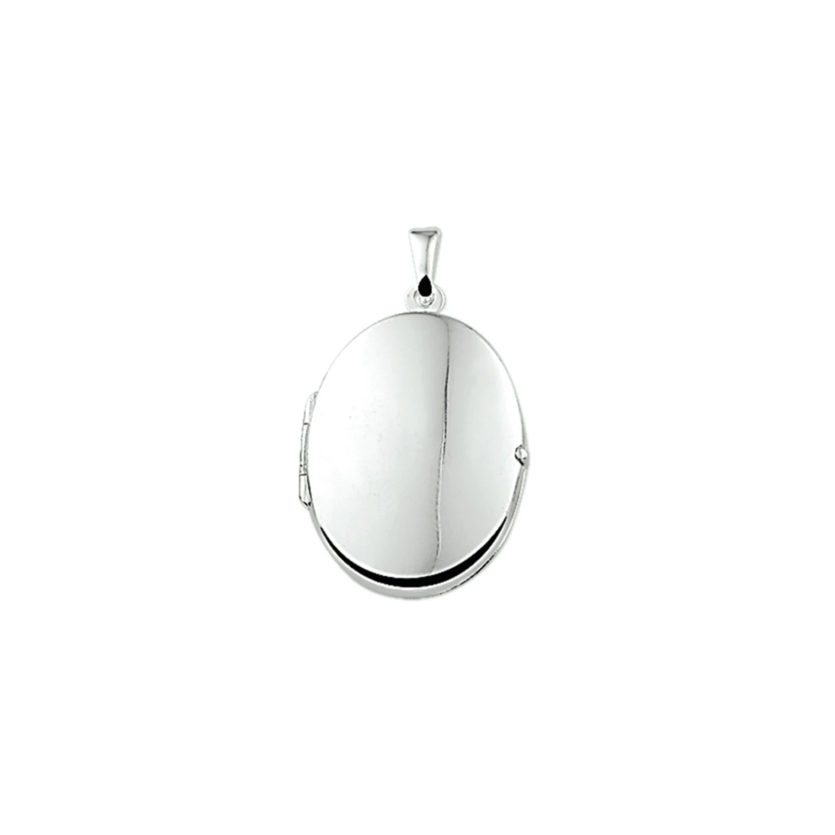 medaillon zilver gerhodineerd