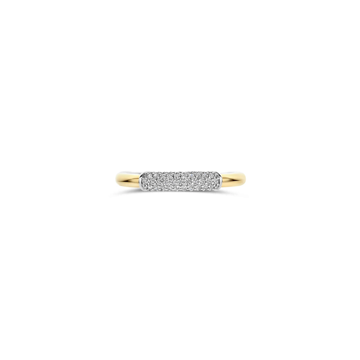 Modern Pavé Ring