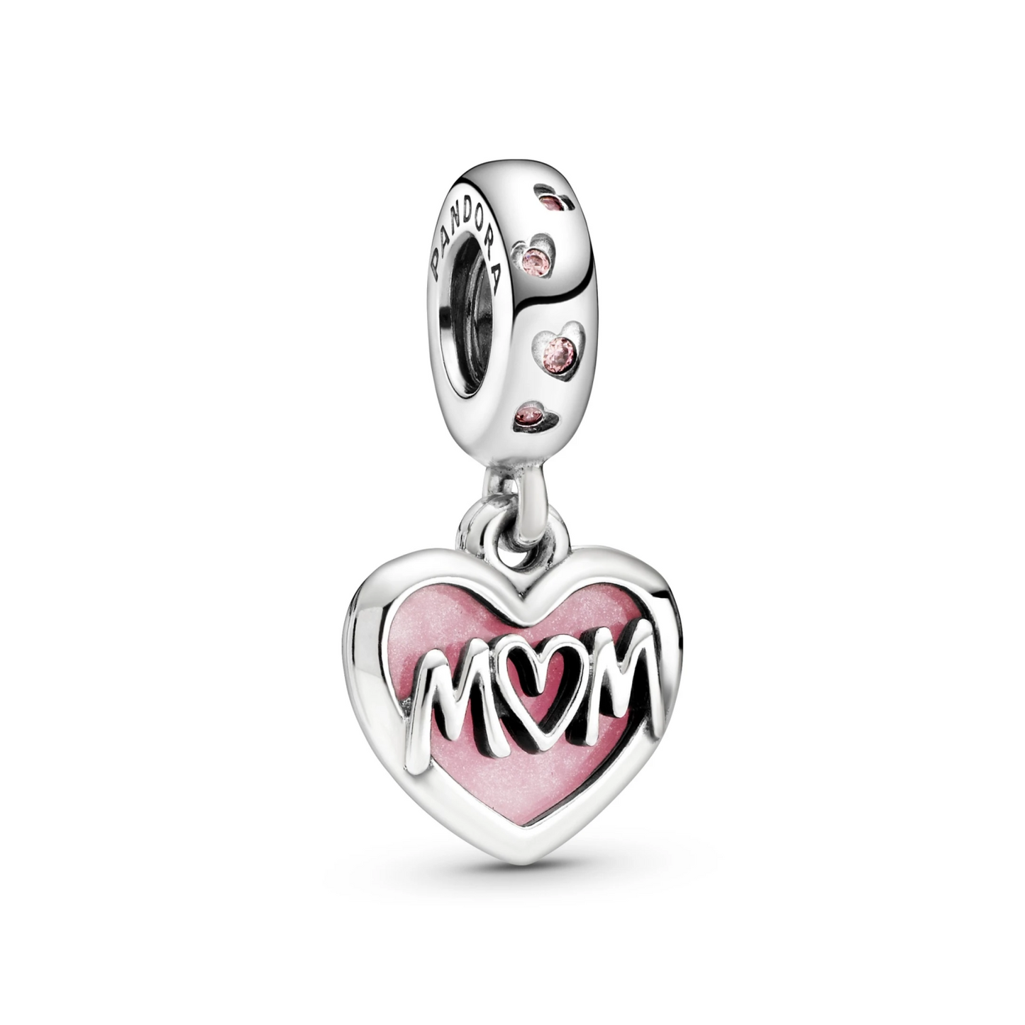 Mum Script Heart Hangende Bedel