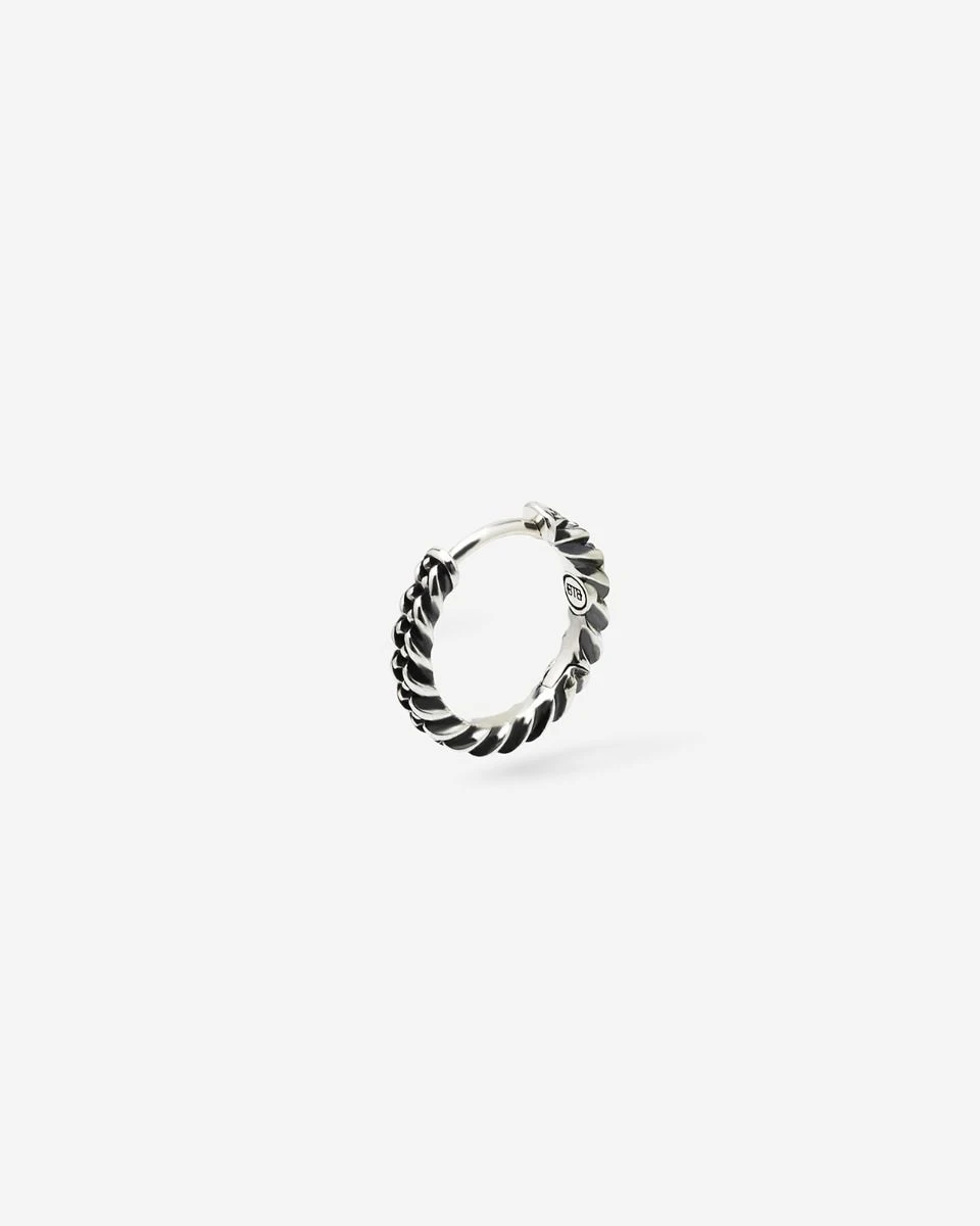 Nathalie Hoop Large Zilver Single Piece