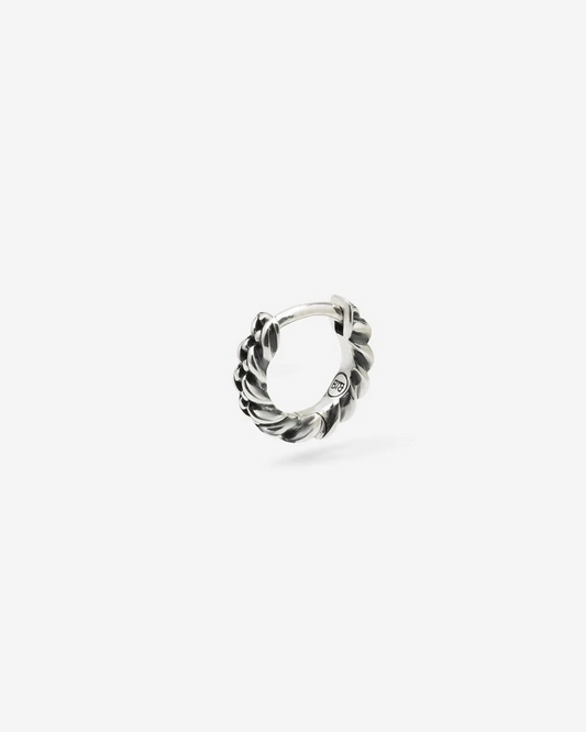 067 one - Hoop Nathalie Silver Single Piece