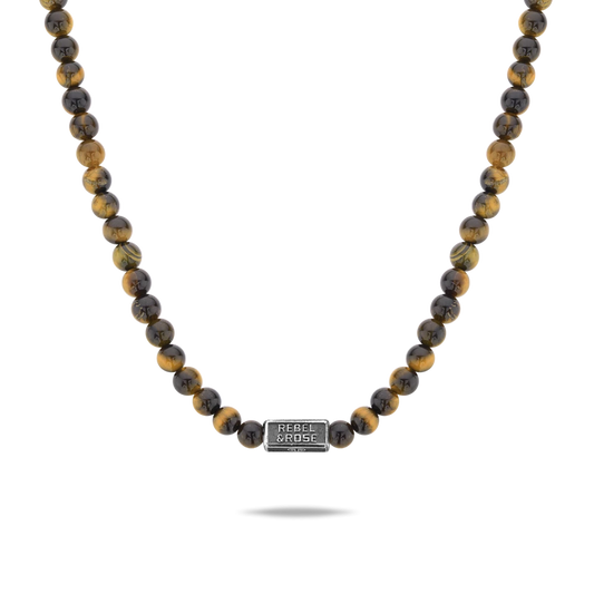 Necklace Tiger Lily - 6mm (70cm) --