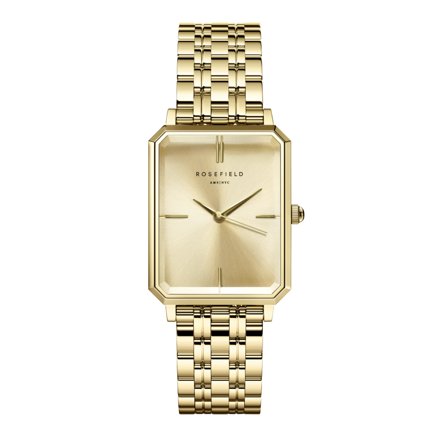 Octagon Champagne Steel Gold