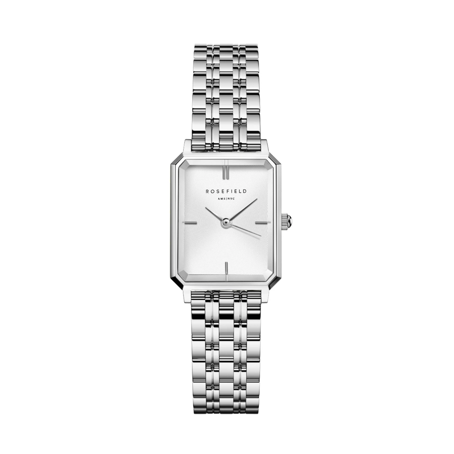 Octagon XS White Sunray Steel Silver