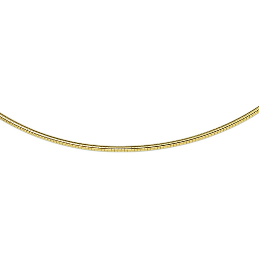 omega 1,5 mm rond doublé 10/000 (geel)
