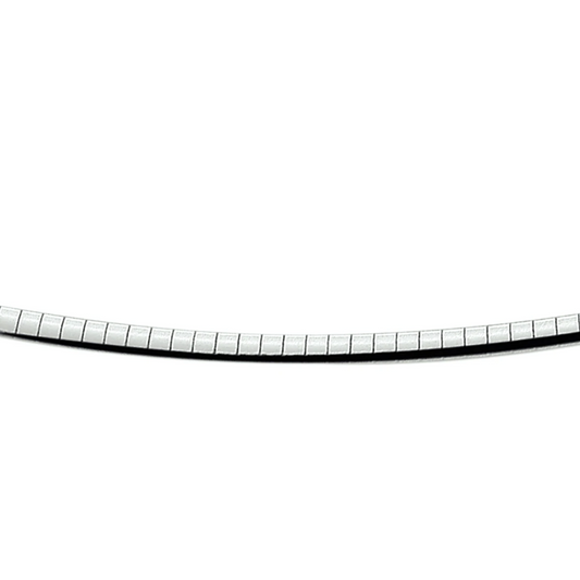 omega bol 3,25 mm zilver wit