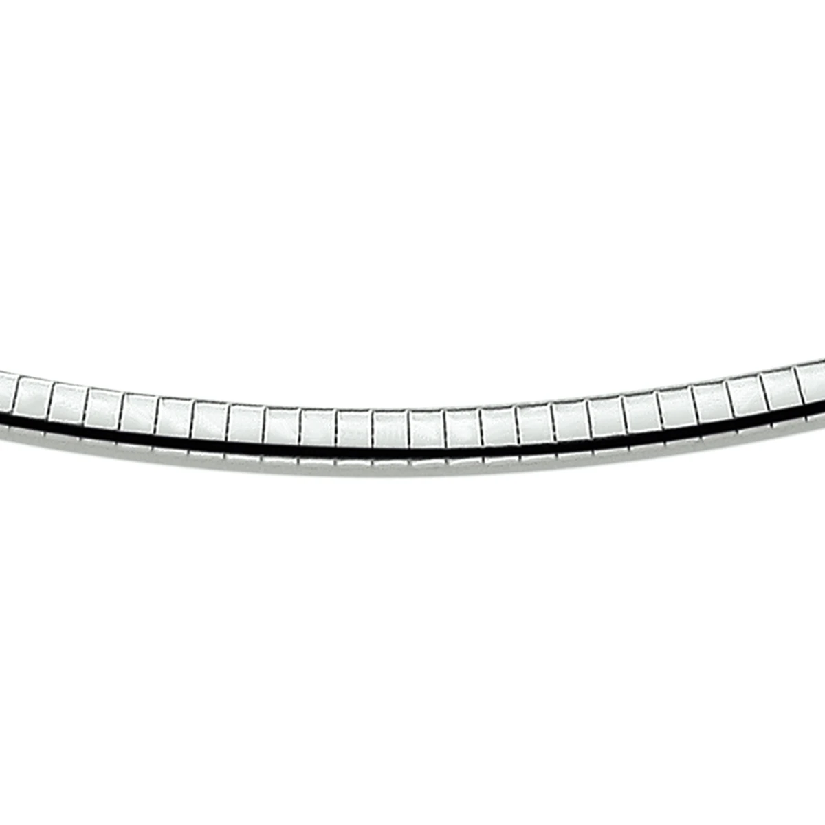 omega bol 4,0 mm zilver wit